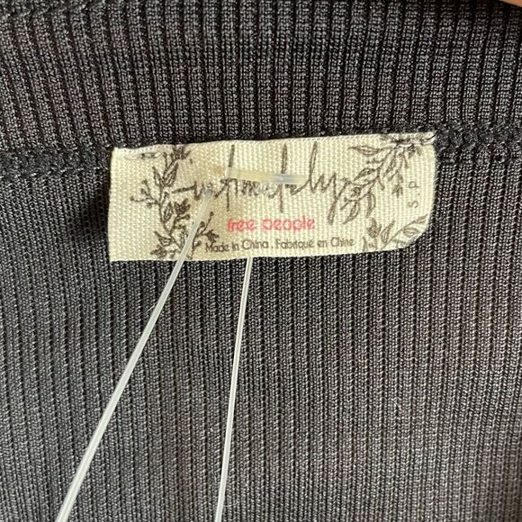 NWOT Free People Intimately Black Body Suit Size S - Picture 6 of 6